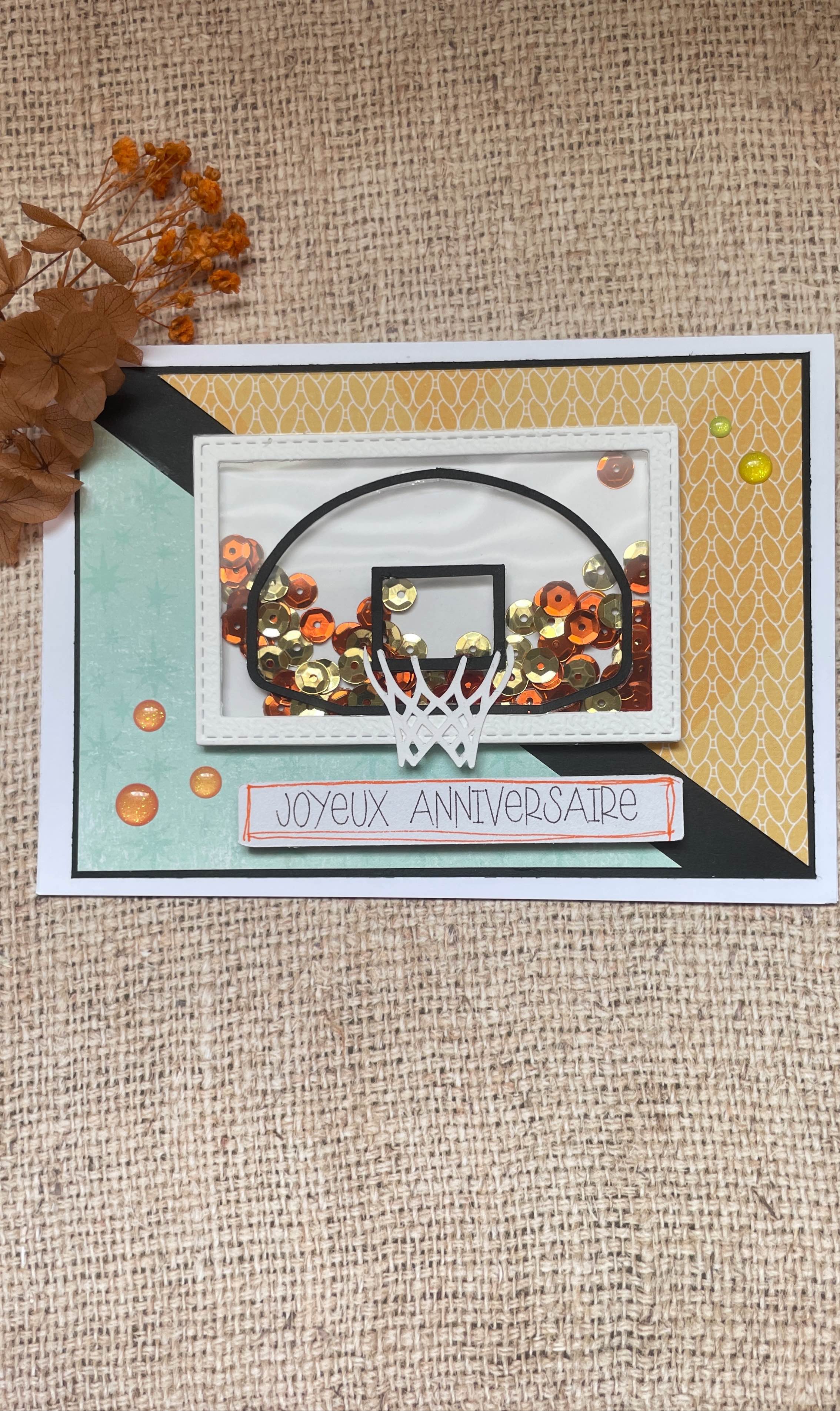 Carte d'anniversaire personnalisée